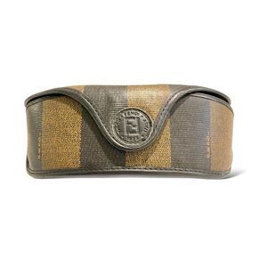FENDI Vintage Pequin Stripped Eyeglass Case